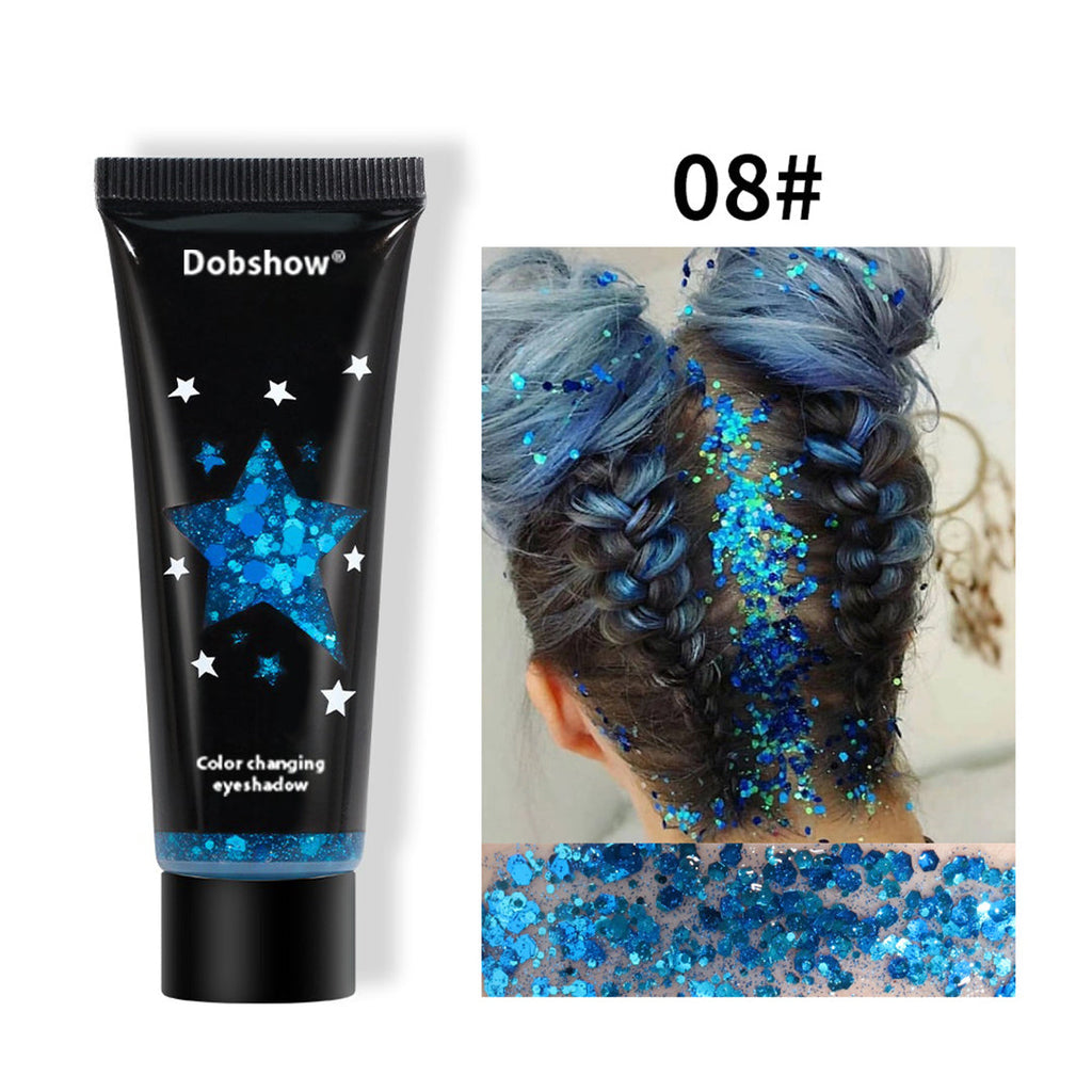 Color changing eyeshadow