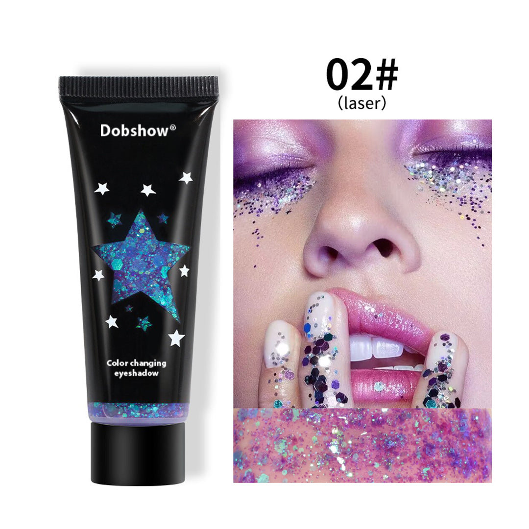 Color changing eyeshadow