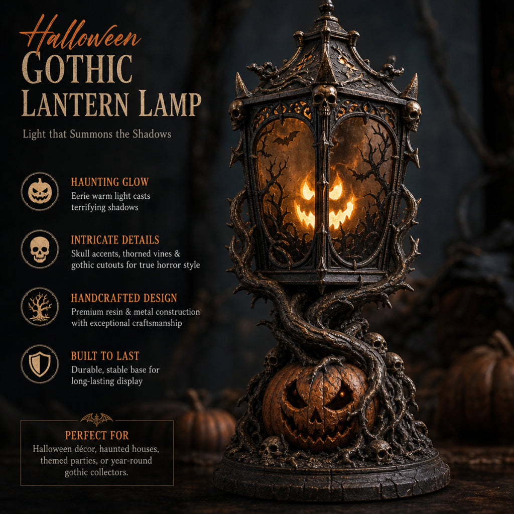 The Hollow Sentinel Cathedral Spire Lamp