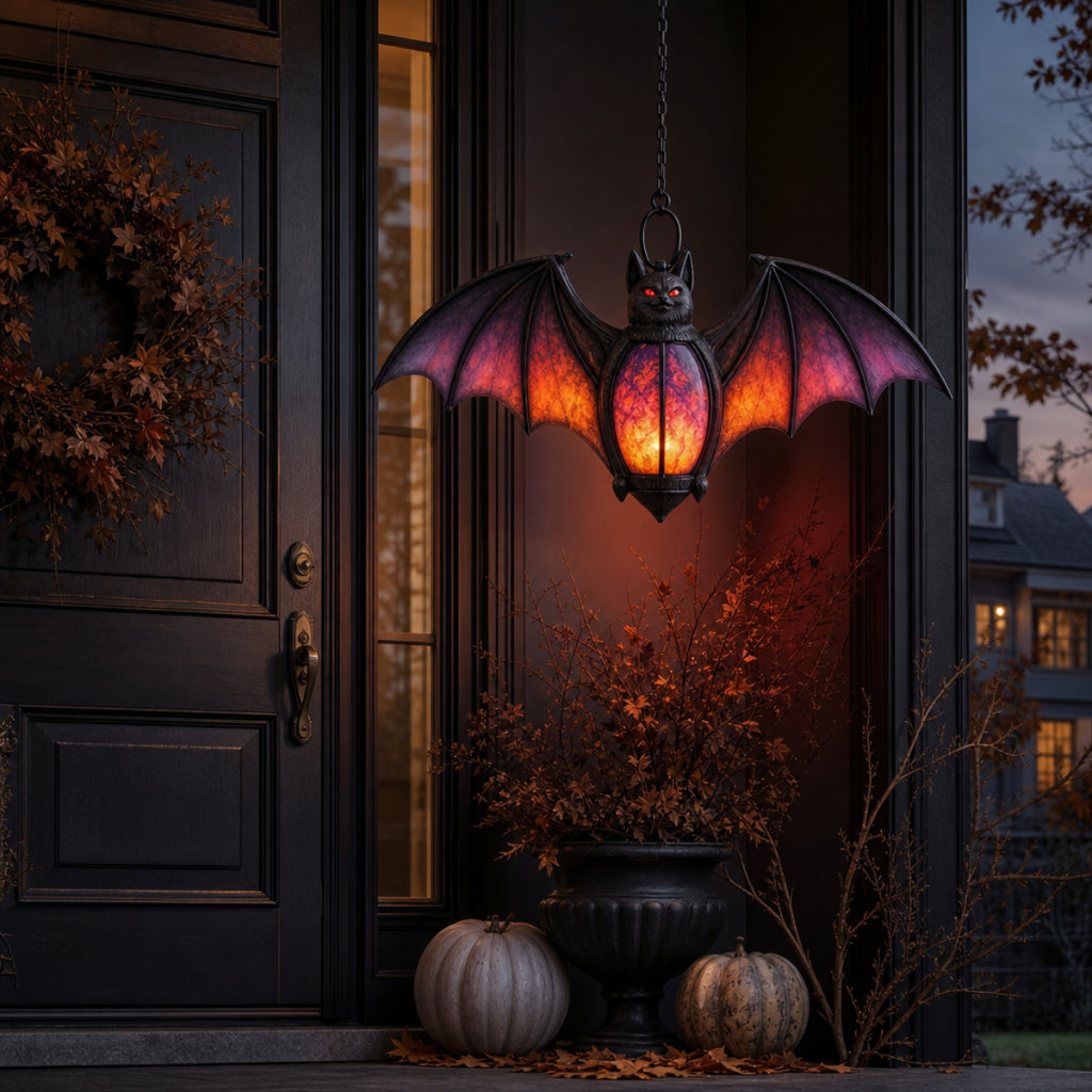 The Nocturne Sovereign Winged Bat Pendant Chandelier