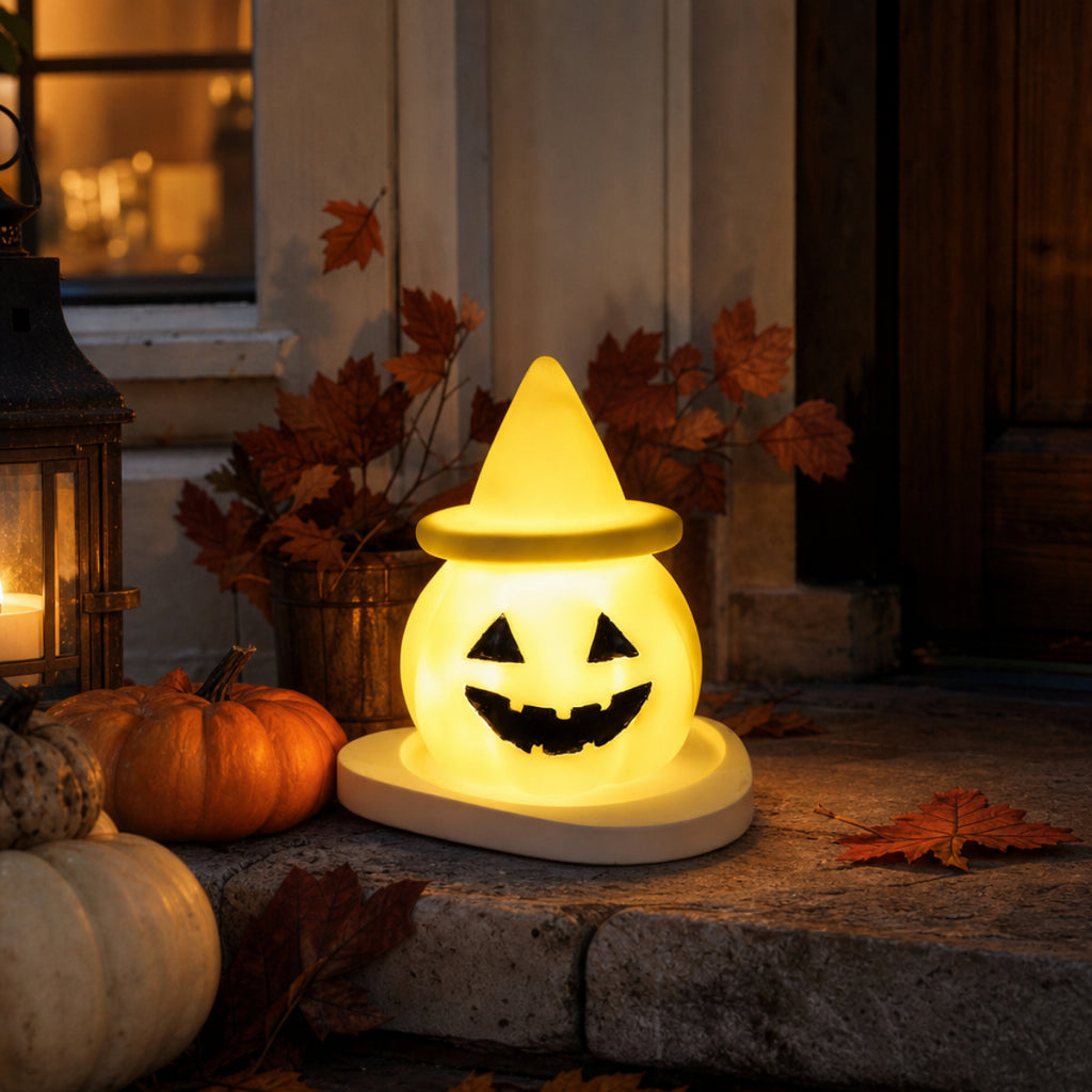 The Hearthwick Witching Gourd Candle Lamp